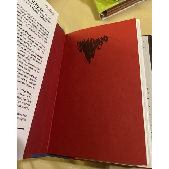 Who Moved My Cheese by Spencer Johnson, Hardcover Book - Picture 2 of 3